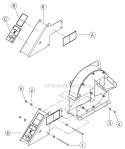 Part Location Diagram of 12173 Bear Cat Label - Discharge
